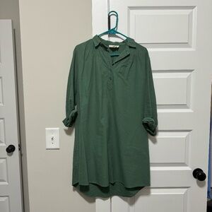 Tuckernuck Pomander Place Green Polly Dress